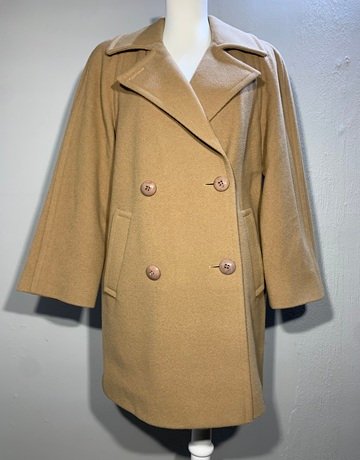 Aquascutum of London Brown Pure New Wool Coat- Size SA 40 / UK 16 / Extra Large