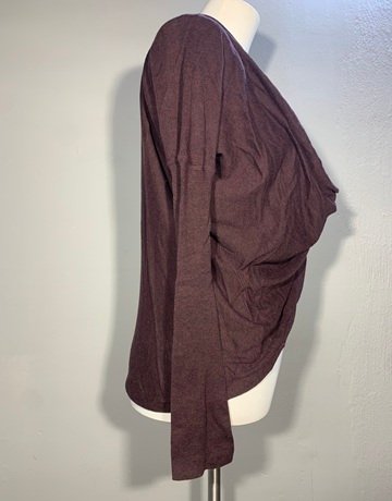 All Saints Maroon Top- Size Small