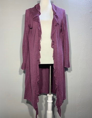 Autograph Purple Linen Blend Jacket- Size S/M