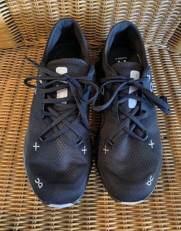 ON Cloudtec Black Trainers- Size US10.5/UK8.5