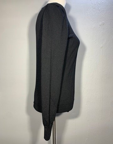 Uniqlo Black Pure Wool Top- Size M