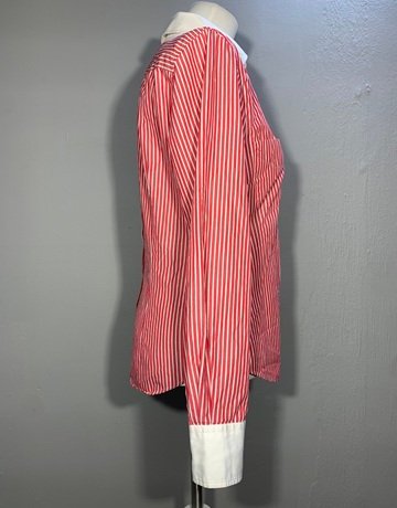 Paul Smith Red And White Pure Cotton Shirt- Size Medium