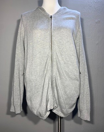 Trenery Grey Pure Cotton Jacket- Size Large