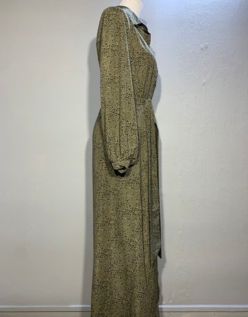Desray Green And Black Dress- Size 40