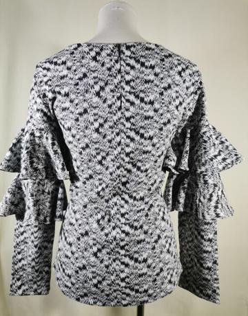 AKEDO Patterned Top – Size L/36/12