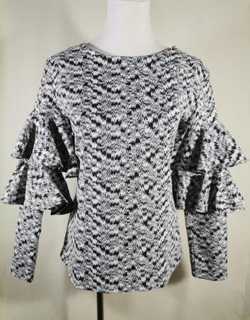 AKEDO Patterned Top - Size L/36/12
