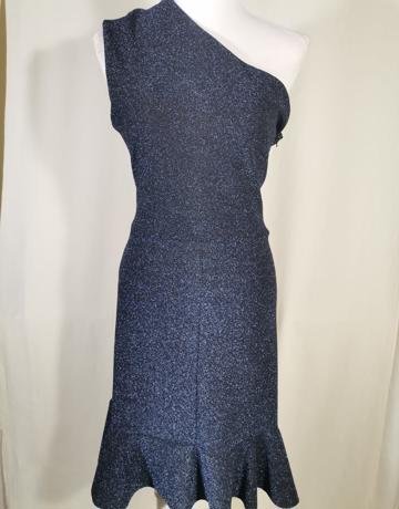 FLUIDITY NAVY BLUE DRESS - Size XL