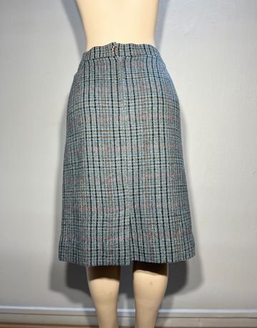 Saint Honoré Vintage GREY Wool Blend Skirt – Size Eur 40 / UK 36 ?