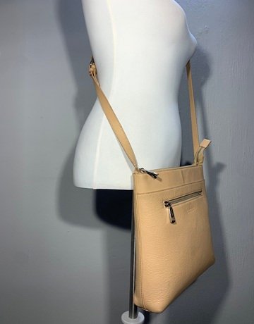 Lasocki Beige Crossbody Bag- Medium Size