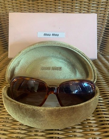 Miu Miu Brown Sunglasses (Authentic)