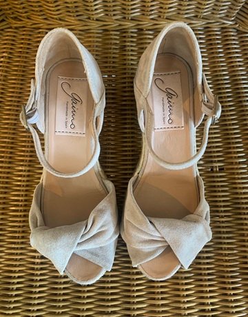 Gaimo Espadrille Wedges- Size UK4