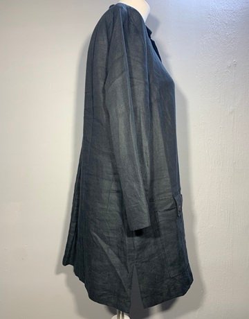 Ashbury Linen Black Top- Size UK 14 / 38