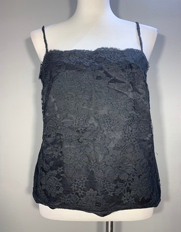 Errol Arendz Black Lace Top- Size MEDIUM