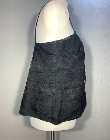 Errol Arendz Black Lace Top- Size MEDIUM