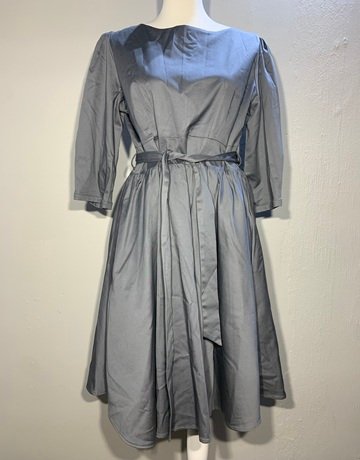 Charter Club Grey/Blue Dress- Size UK 16