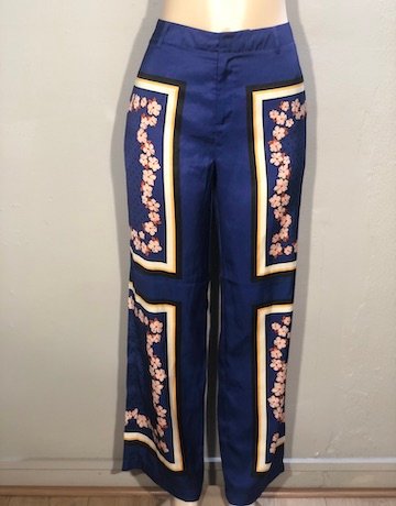 Scotch and `Soda Cobalt Blue Pants - Size Large