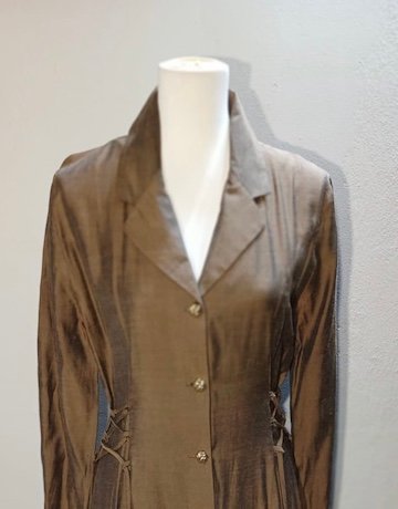 Vintage Manhattan Brown Dress – Size UK 12 (will fit a Size 34)