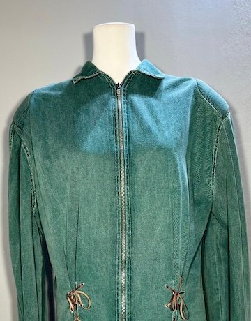 Oxygen Green Cotton Jacket – Size 36