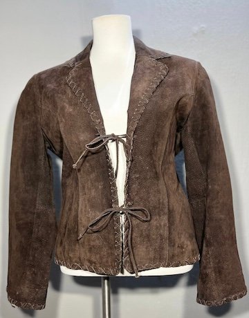 Vintage Pointer Suede Jacket Size UK 34