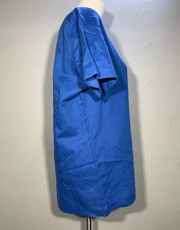 Hugo Flear Blue Linen Top- Size 30/32