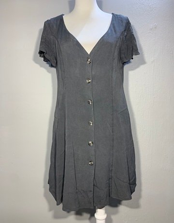 Billabong Grey Viscose Dress- Size 12