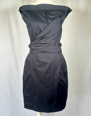 MAX MARA Black Dress Size 14
