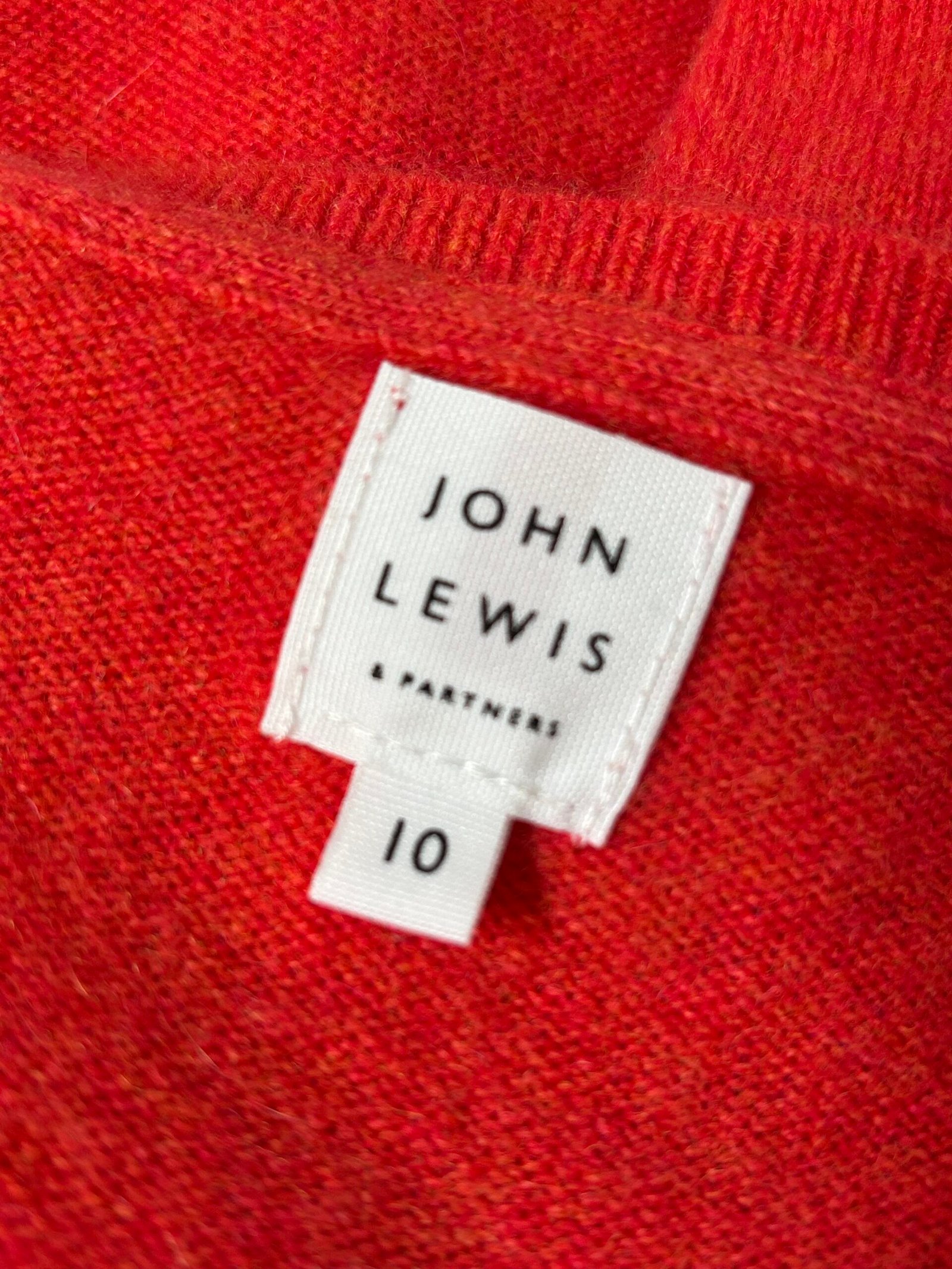 JOHN LEWIS Cashmere Cardigan Size 10 - Image 6