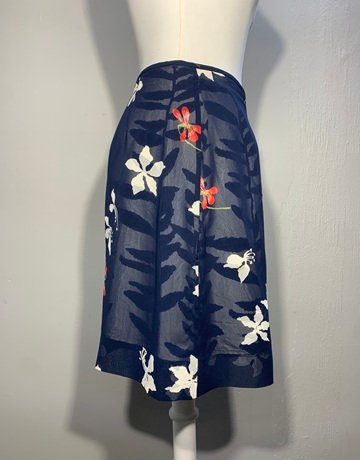 Sprit Blue And White Skirt- Size USA8/GB12
