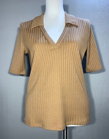 Witchery Brown Top- Size Medium