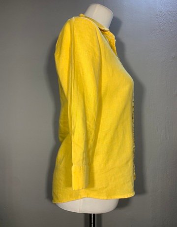 Indian Summer Yellow Shirt- Size Extra Small