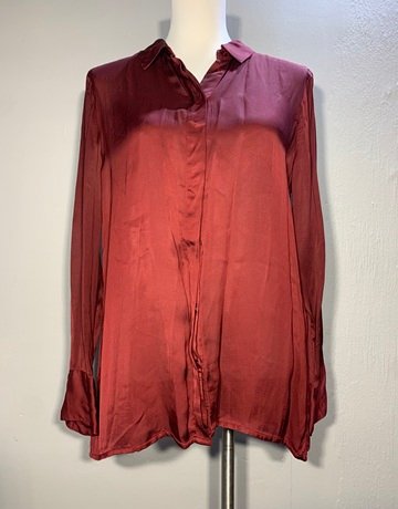 YAYA Women Maroon Shirt- Size 40