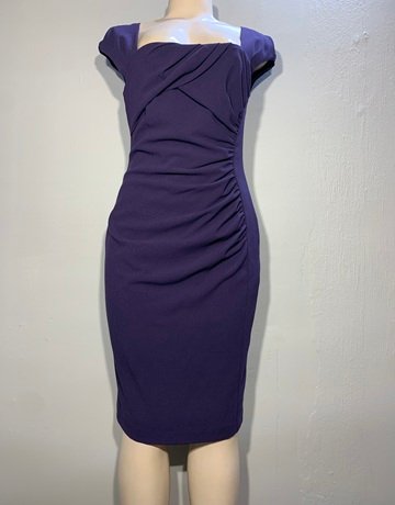 L.K. Bennett Purple Dress- Size UK12
