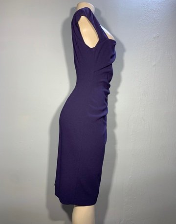 L.K. Bennett Purple Dress- Size UK12