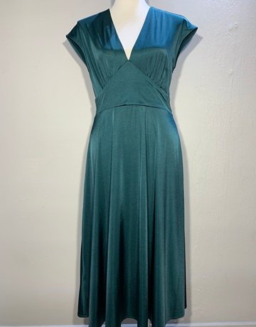 MNG Green Dress- Size Medium