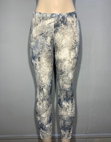 Lauren Vidal Brown And Grey Leggings- Size Small