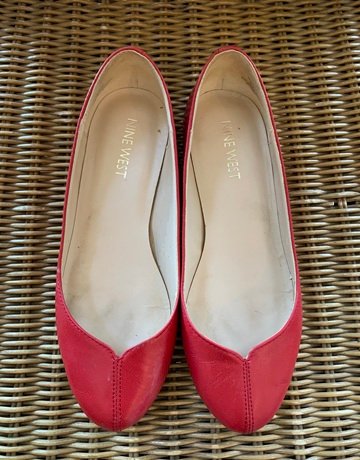 Nine West Red Pumps- Size 5
