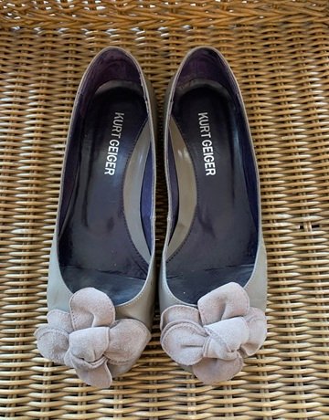 Kurt Geiger Brown/Grey Pumps- Size 36.5
