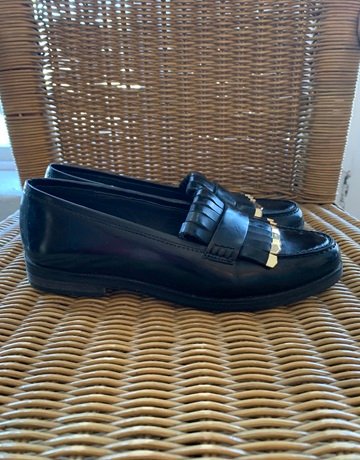 Country Road Black Loafer- Size 35
