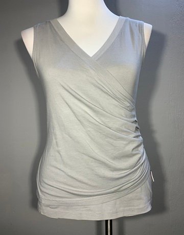 Menck Grey Cotton Top- Size 34