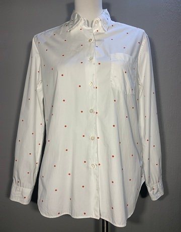 Margaret Howell White Pure Cotton Shirt- Size 12
