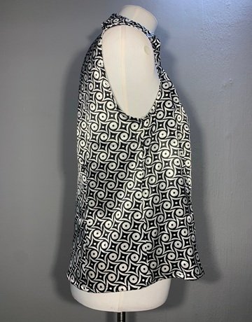 Jo Borkett Black And White Shirt- Size 36