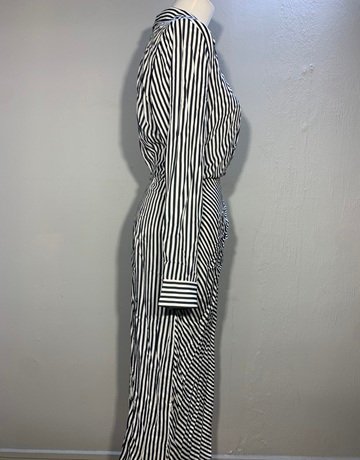 Trenery Black And White Dress- Size 10