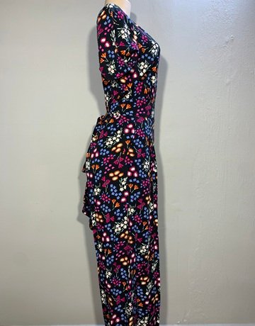 Princess Highway Black Floral Jumpsuit- Size 10