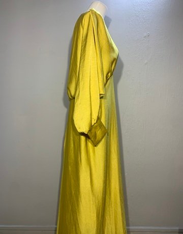 Rosey & Vittori Yellow Dress- Size Extra-Small ( Oversize)