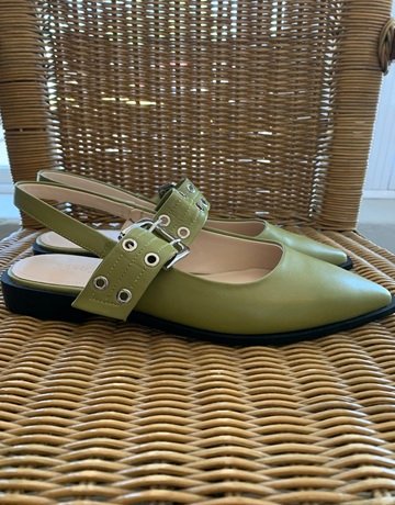 Poetry Avocado Green Sandals- Size 38 ( NEW)