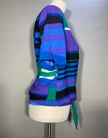 Per Una Blue Top- Size 12