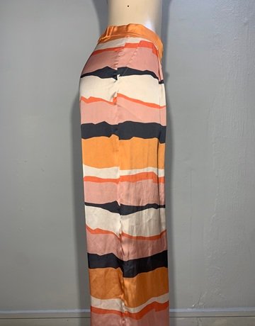 Irina Schrotter Orange And Pink Pants- Size Small ( UK 34)