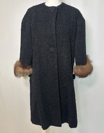VINTAGE No Label Coat Size Free