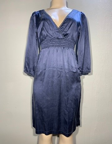 Raer Blue Pure Silk Dress- Size 40