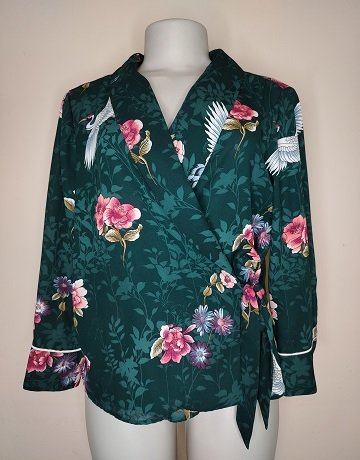 Zara Wrap Top - Size Medium